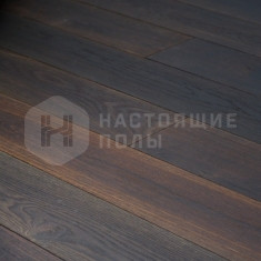 Дуб глубоко копченый Классик брашированный под маслом, 1900*190*14 мм