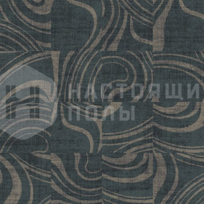 Ковровая плитка Ege Highline Carre Mantra Weave Blue 1, 960 x 960 мм