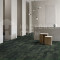 Ковровая плитка Ege Highline 80/20 1400 Stripy Velvet Green, 240 x 960 мм