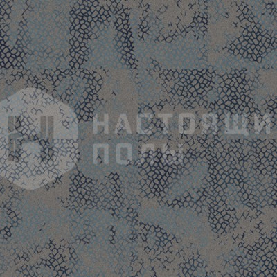 Ковровая плитка Ege Highline Loop Tangle Dark Blue, 240 x 960 мм