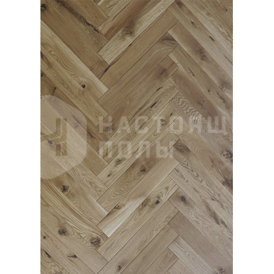 Паркет Елочка Polarwood Herringbone 1019CDHB8LATI124 Дуб Латинский брашированный под натуральным маслом, 600*100*14 мм