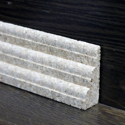 Цветной пробковый плинтус Dekart C105 07, 900*45*18 мм Цветной пробковый плинтус Dekart C105 07, 900*45*18 мм