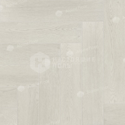 ПВХ плитка клеевая елочка Alpine Floor Parquet LVT ЕСО 16-6 Зимний Лес, 590*118*2.5 мм