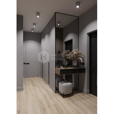 SPC плитка замковая AlixFloor Natural Line ALX3028-7 Дуб скандинавский светлый, 1200*183*5 мм