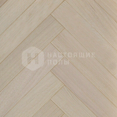 Паркет Елочка Esta Parket Herringbone 14029 Дуб Pearl HB Nordic S, легко брашированный под матовым лаком, 600*100*14 мм