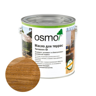 Масло для террасной доски Osmo Terrassen-Ole 007 Тик (0.22л)