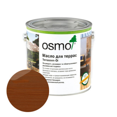 Масло для террасной доски Osmo Terrassen-Ole 016 Бангкирай темный (0.22л) Масло для террасной доски Osmo Terrassen-Ole 016 Бангкирай темный (0.22л)