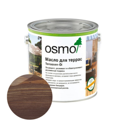 Масло для террасной доски Osmo Terrassen-Ole 021 Дуб мореный (0.22л)
