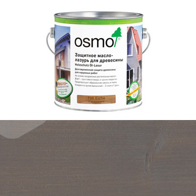 Защитное масло-лазурь для древесины Osmo Holzschutz Ol-Lasur 905 Патина (0.22л)