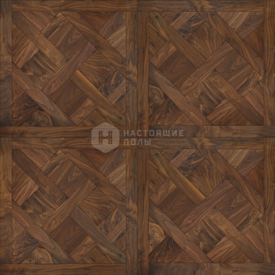 Модульный паркет Coswick Американский орех 1343-3201-30 Натуральный орех Версаль Традишинал шелковое масло, 635*635*19.05 мм Модульный паркет Coswick Американский орех 1343-3201-30 Натуральный орех Версаль Традишинал шелковое масло, 635*635*19.05 мм