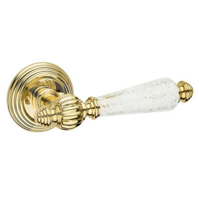 Дверная ручка Fimet Michelle 106P/269 F01 White/Gold