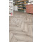 SPC плитка замковая французская елочка Alpine Floor Chevron ECO 18-8 Дуб Исида, 600*127*5 мм