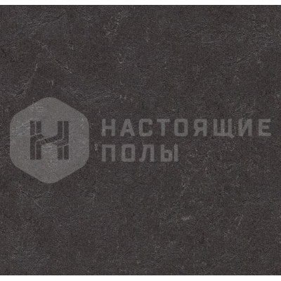 Натуральный линолеум рулонный Marmoleum Concrete 3707 Black Hole Натуральный линолеум рулонный Marmoleum Concrete 3707 Black Hole