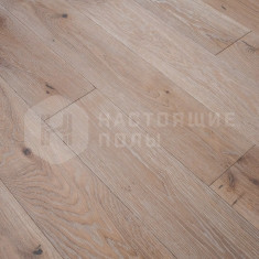 Дуб Белое масло Rustik брашированный однополосный под маслом 190 мм