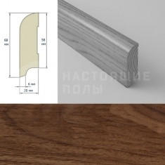 2386-1201 Орех Американский шелковое масло, 2100*68*20 мм