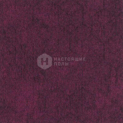 Ковровая плитка IVC Carpet Tiles Contour Perspective 478 Purple, 500*500*6.4 мм