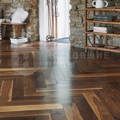 1019564 Орех Американский Натур полуматовый лак, 800*139*13 мм